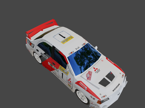 拉力赛车Evo版su模型
