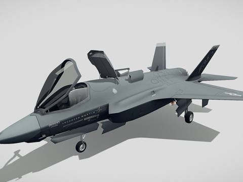 洛克希德·马丁F-35闪电II（松鼠3D）_1su模型
