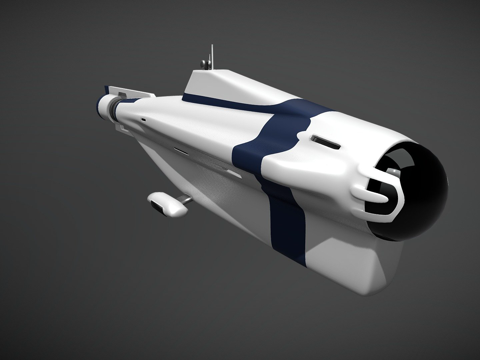 独眼巨人号潜水艇su模型