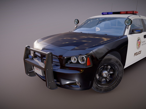 战马2006巡逻车su模型