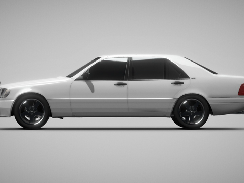 梅赛德斯-奔驰S级W140su模型