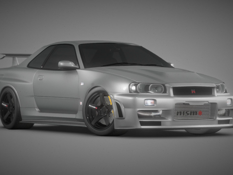 日产天际线R34 Z-Tunesu模型