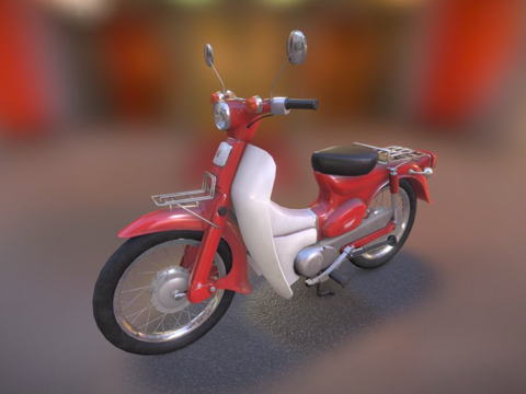 本田超级幼兽su模型