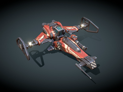 太空船建造器su模型