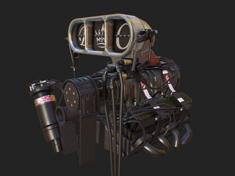 扭矩烧胎引擎-AGROXAsu模型