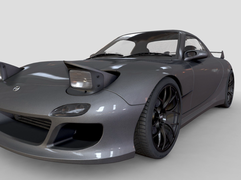 马自达RX-7su模型