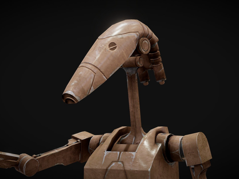 B1 - 战斗机器人su模型