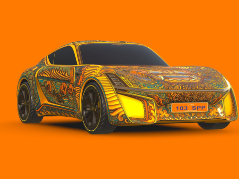 XTAON 艺术车 Zacky Romizsu模型