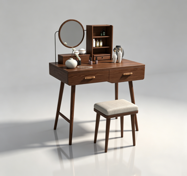 现代梳妆台su模型