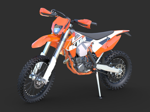 KTM 450 EXCsu模型