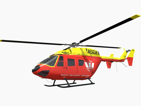 怀卡托西太平洋救援直升机su模型