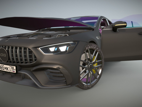 梅赛德斯AMG GT 63 Ssu模型