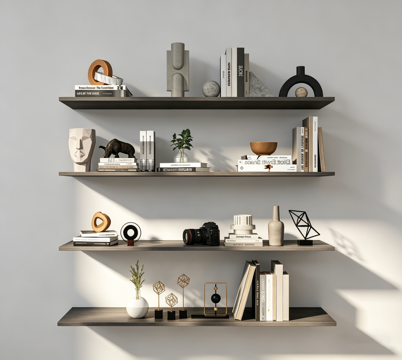 现代摆件su模型