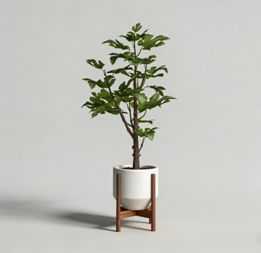 绿植盆栽su模型