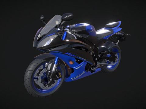 雅马哈YZF R6 2013款su模型