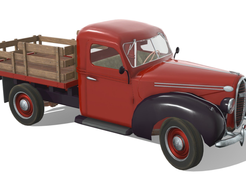 款瓦伊罗格斯V8平板卡车（基于福特）su模型