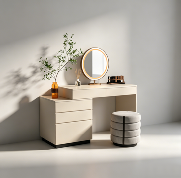 现代梳妆台su模型