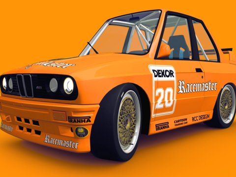 卡通旅行车su模型