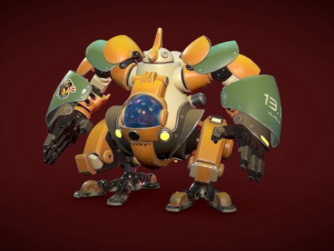 维尔赫姆13号[低分辨率纹理]su模型