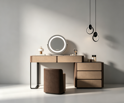 现代梳妆台su模型