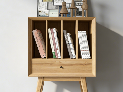 现代装饰柜su模型