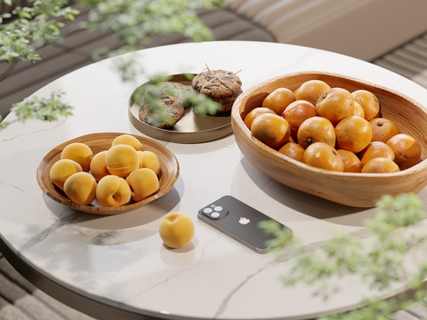 现代水果su模型