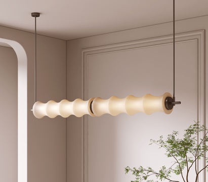 法式吊灯 餐厅吊灯su模型