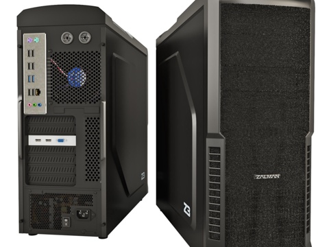 Zalman Z3 机箱3d模型