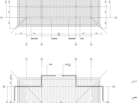 乡村大舞台施工图CADcad施工图
