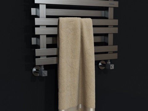现代毛巾架 毛巾架3d模型