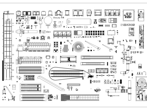阀件五金 机械阀件 管路阀门 五金阀类 工业阀件cad施工图