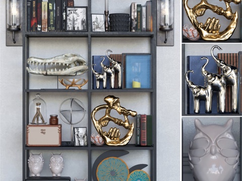 装饰套装 443d模型