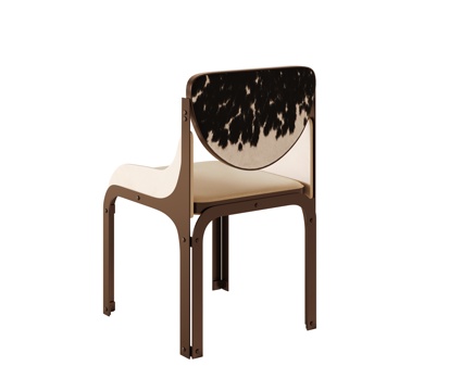 轻奢餐椅su模型