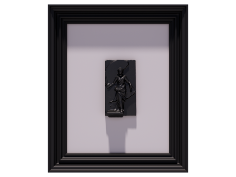 墙饰 挂式 挂画su模型