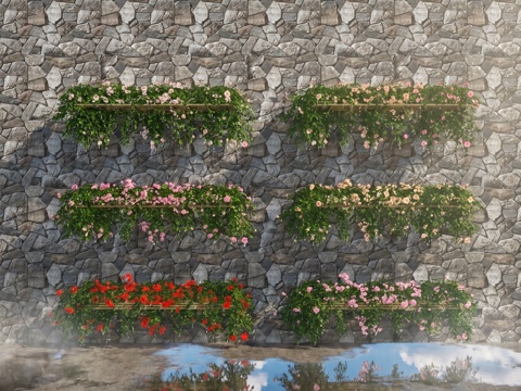 花朵  藤蔓su模型