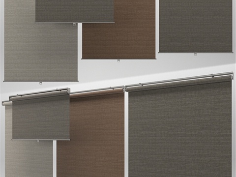 宜家卷帘3d模型