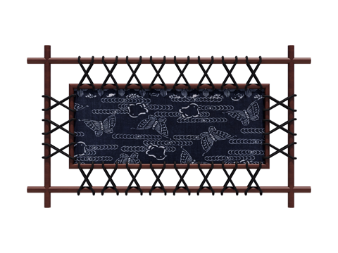 民族风格装饰墙饰su模型