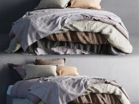 床上用品_23d模型