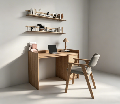 现代书桌su模型