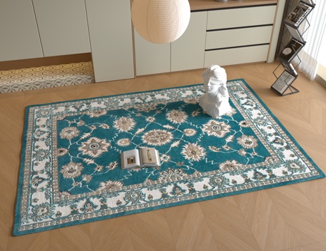 欧式地毯su模型