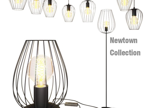 Newtown Eglo（奥地利）灯具系列3d模型