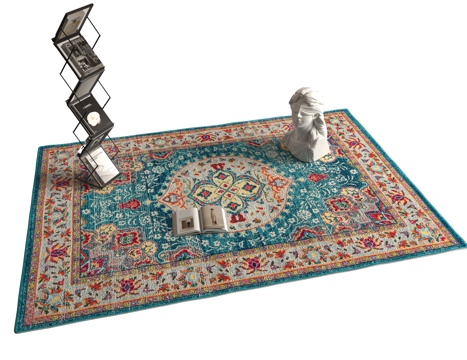 欧式地毯su模型