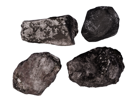 景观石 假山石头 园林景观su模型