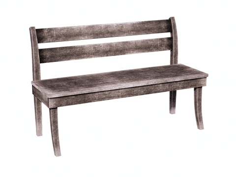 长凳 长椅 老旧物件 老旧家具su模型