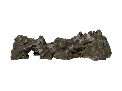 景观石 假山石头 园林景观su模型