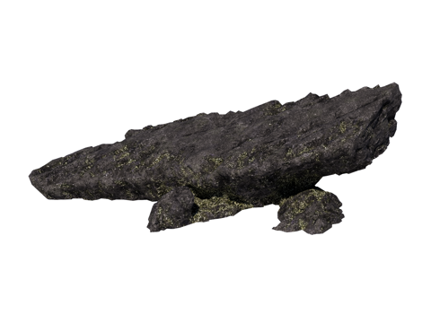 景观石 假山石头 园林景观su模型