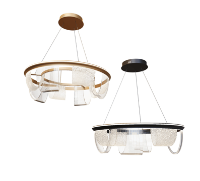 现代简约吊灯 吊灯 简约吊灯 餐厅吊灯 玻璃吊灯 轻奢吊灯3d模型