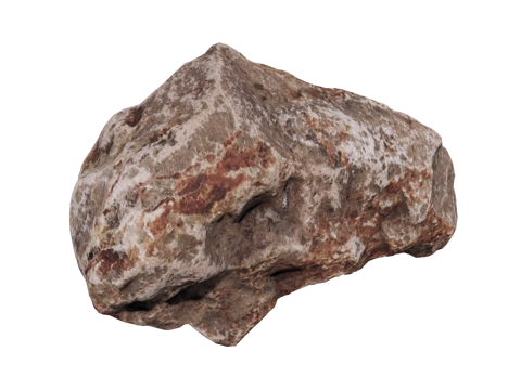 景观石 假山石头 园林景观su模型