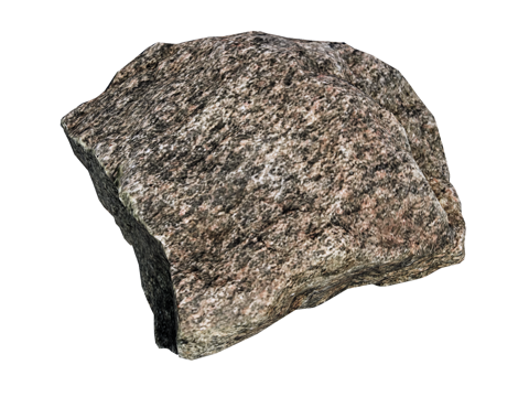 景观石 假山石头 园林景观su模型