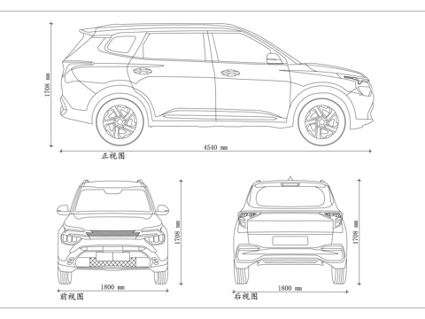 起亚佳乐 起亚朗多 六座家用MPV 韩系跨界MPVcad施工图
